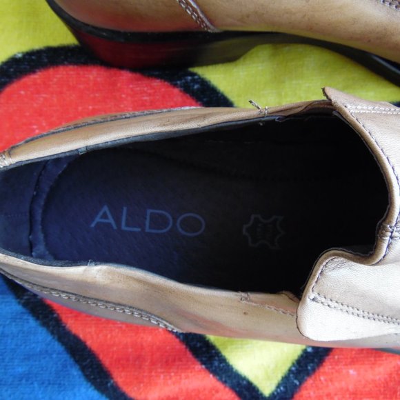 NEW aldo mens dress slip on casual shoes size euro 46 leather main image 7